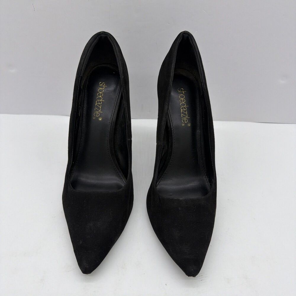 Shoedazzle Gisselle Pointed Toe Pump Size 8 Black